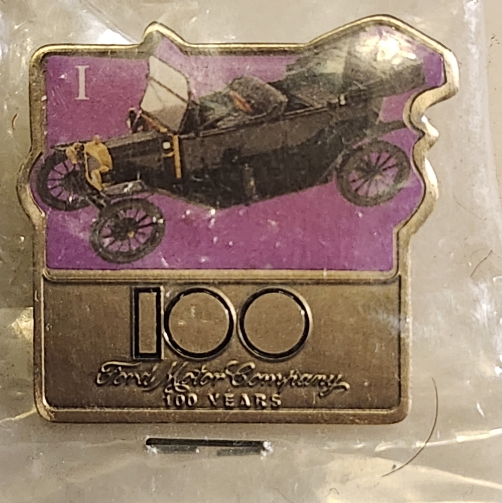Ford Motor Company 100 Years Commemorative Lapel Pin 1st Series